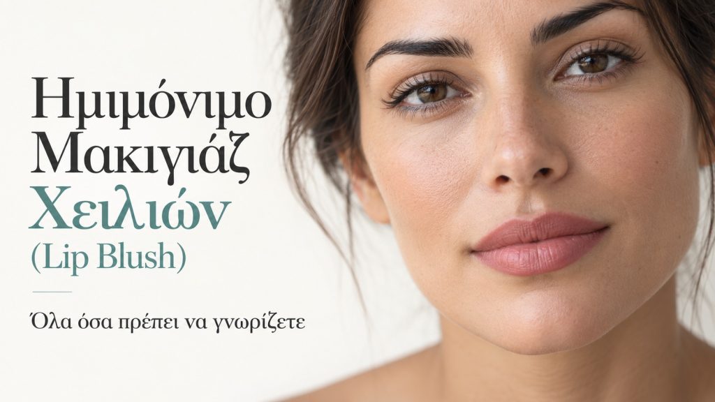 Ημιμόνιμο Μακιγιάζ Χειλιών (Lip Blush): Όλα όσα πρέπει να γνωρίζετε