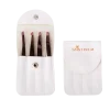 White Leather Tweezers Set Saint Palm